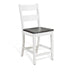 Sunny Designs Counter Ladderback Barstool, Wood Seat European Cottage - Bed & Sofa Hub
