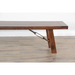 Sunny Designs Dining Bench with Turnbuckle Accents Vintage Mocha - Bed & Sofa Hub