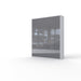 Maxima House Murphy Bed Vertical Invento, European Queen Size with mattress and 2 cabinets IN160V-07W - Bed & Sofa Hub