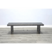 Sunny Designs 64" Black Sand Bench with Turnbuckle, Wood Seat Black Sand - Bed & Sofa Hub