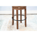 Sunny Designs Bar Swivel Stool with Cushion Seat Buckskin - Bed & Sofa Hub