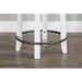 Sunny Designs Counter Barstool with Back & Swivel, Cushion Seat European Cottage - Bed & Sofa Hub