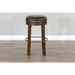Sunny Designs Bar Swivel Stool, Cushion Seat Tobacco Leaf - Bed & Sofa Hub