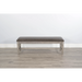Sunny Designs Cushioned Bench Tobacco Leaf and Alpine Grey - Bed & Sofa Hub