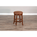 Sunny Designs Counter Swivel Stool, Cushion Seat Dark Chocolate - Bed & Sofa Hub