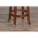 Sunny Designs Counter Swivel Stool, Cushion Seat Dark Chocolate - Bed & Sofa Hub