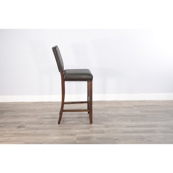Sunny Designs Upholstered Cushion Seat Barstool, Coffee Bean - Bed & Sofa Hub