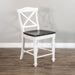 Sunny Designs Counter Carriage House Crossback Barstool, Wood Seat European Cottage - Bed & Sofa Hub