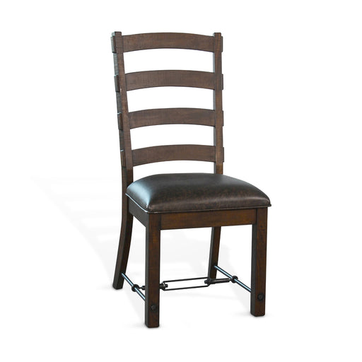 Sunny Designs Yellowstone Ladderback Dining Chair Tobacco Leaf - Bed & Sofa Hub