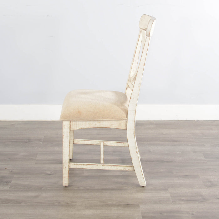 Sunny Designs White Sand Chair, Cushion Seat White Sand - Bed & Sofa Hub