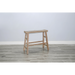 Sunny Designs Beach Pebble 30'H Bench, Wood Seat Beach Pebble - Bed & Sofa Hub