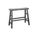 Sunny Designs Black Sand 30'H Bench, Wood Seat Black Sand - Bed & Sofa Hub