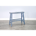 Sunny Designs Ocean Blue 30'H Bench, Wood Seat Ocean Blue - Bed & Sofa Hub