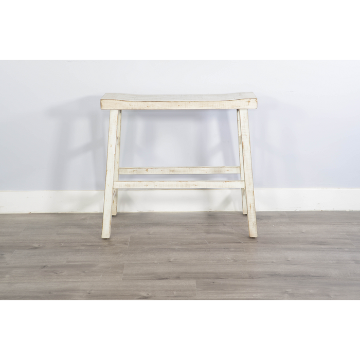 Sunny Designs 30'H Wood Bench White Sand - Bed & Sofa Hub