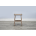 Sunny Designs Beach Pebble Counter Saddle Seat Stool, Wood Seat Beach Pebble - Bed & Sofa Hub