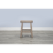 Sunny Designs Beach Pebble Counter Saddle Seat Stool, Wood Seat Beach Pebble - Bed & Sofa Hub