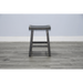 Sunny Designs Black Sand Counter Saddle Seat Stool, Wood Seat Black Sand - Bed & Sofa Hub