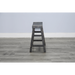 Sunny Designs Black Sand Counter Saddle Seat Stool, Wood Seat Black Sand - Bed & Sofa Hub