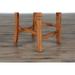 Sunny Designs Double Crossback Barstool Rustic Oak - Bed & Sofa Hub