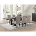 Coaster Calandra 7-piece Extension Leaf Dining Room Table Set Beige - Bed & Sofa Hub