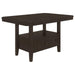 Coaster  Prentiss 7-piece Butterfly Leaf Dining Room Table Set Cappuccino - Bed & Sofa Hub