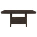 Coaster  Prentiss 7-piece Butterfly Leaf Dining Room Table Set Cappuccino - Bed & Sofa Hub