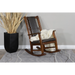 Sunny Designs Savannah Rocker, Cushion Seat & Back Antique Charcoal - Bed & Sofa Hub
