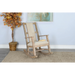 Sunny Designs Cushioned Rocking Chair Beach Pebble - Bed & Sofa Hub