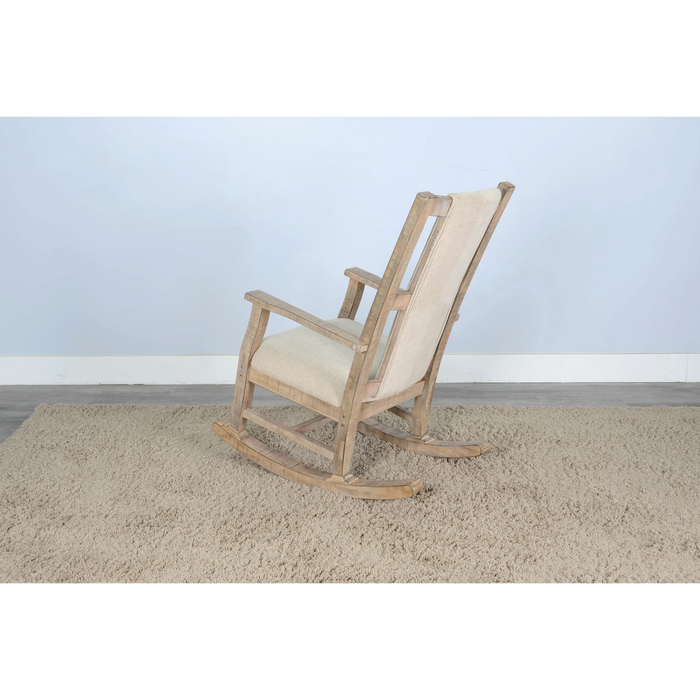 Sunny Designs Cushioned Rocking Chair Beach Pebble - Bed & Sofa Hub
