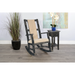 Sunny Designs Black Sand Rocker, Cushion Seat & Back Black Sand - Bed & Sofa Hub