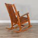 Sunny Designs Sedona Rocker, Cushion Seat & Back Rustic oak - Bed & Sofa Hub