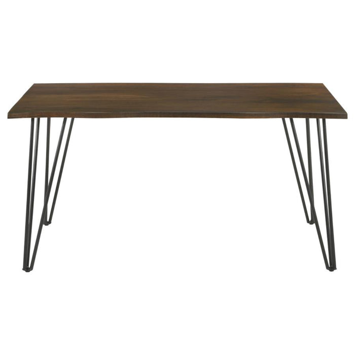 Coaster Topeka 6-piece Rectangular Dining Room Table Set Mango Cocoa - Bed & Sofa Hub