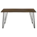 Coaster Topeka 6-piece Rectangular Dining Room Table Set Mango Cocoa - Bed & Sofa Hub
