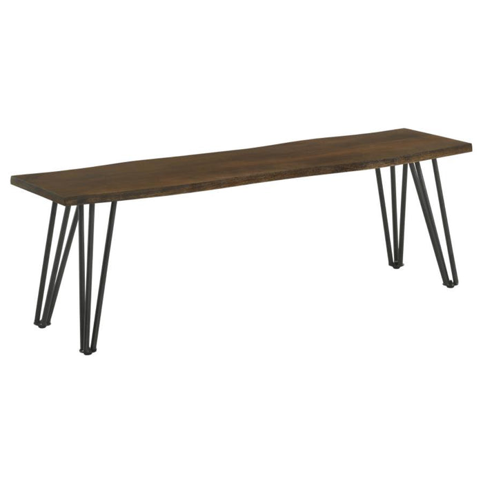 Coaster Topeka 6-piece Rectangular Dining Room Table Set Mango Cocoa - Bed & Sofa Hub