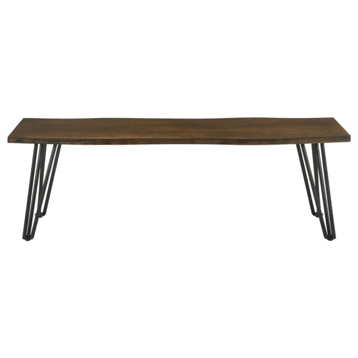 Coaster Topeka 6-piece Rectangular Dining Room Table Set Mango Cocoa - Bed & Sofa Hub