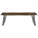Coaster Topeka 6-piece Rectangular Dining Room Table Set Mango Cocoa - Bed & Sofa Hub