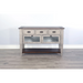 Sunny Designs Homestead Hills Alpine Grey Wood Server Tobacco Leaf and Alpine Grey - Bed & Sofa Hub