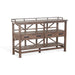 Sunny Designs Buckskin 60" Server with Metal Accents Buckskin - Bed & Sofa Hub