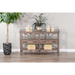 Sunny Designs Buckskin 60" Server with Metal Accents Buckskin - Bed & Sofa Hub