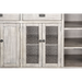 Sunny Designs 80" Transitional Wood Buffet Alpine Grey - Bed & Sofa Hub