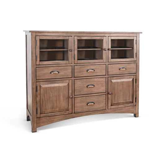 Sunny Designs Yellowstone Server Buckskin - Bed & Sofa Hub