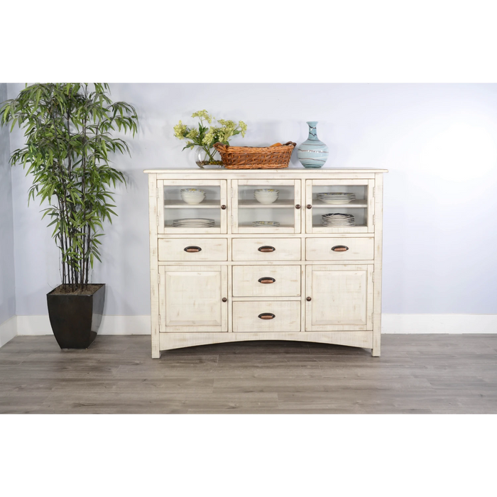 Sunny Designs White Sand Server White Sand - Bed & Sofa Hub