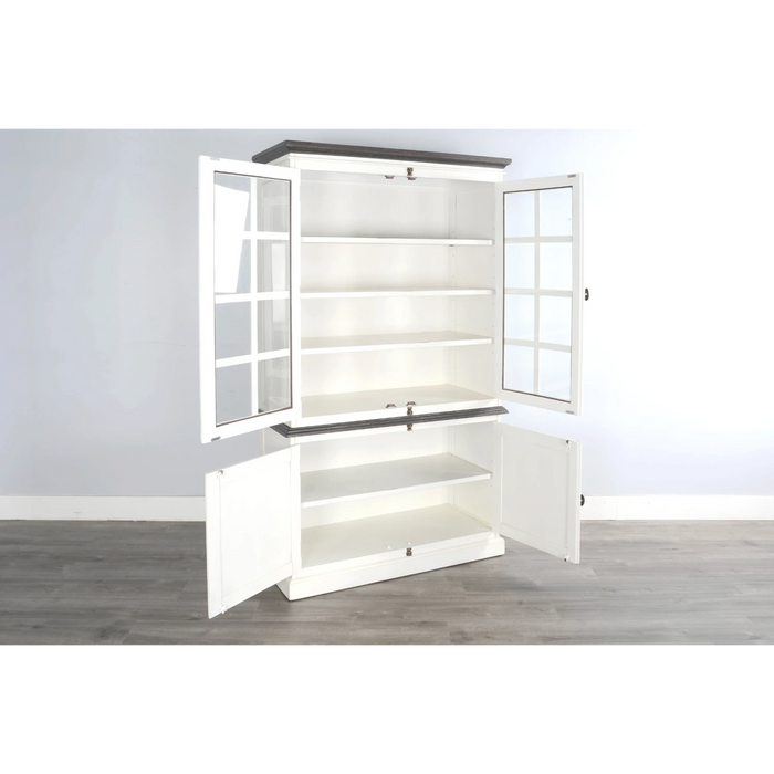 Sunny Designs Buffet Hutch Cabinet European Cottage - Bed & Sofa Hub