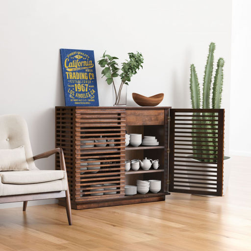 Zuo Linea Cabinet Walnut - Bed & Sofa Hub