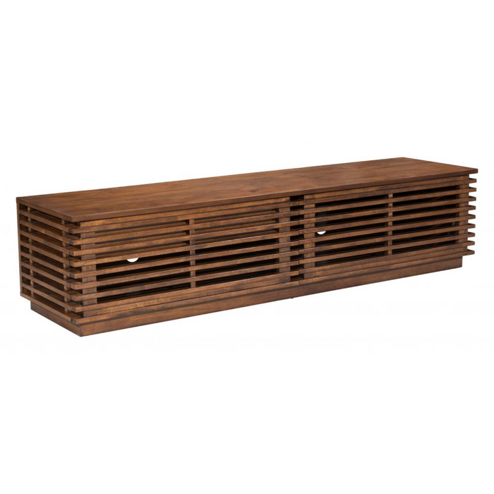 Zuo Linea Wide Entertainment Stand Walnut - Bed & Sofa Hub