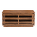 Zuo Linea Narrow Entertainment Stand Walnut - Bed & Sofa Hub