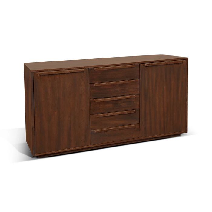 Sunny Designs Noah Server Coffee Bean - Bed & Sofa Hub