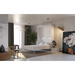 Maxima House Vertical Murphy bed Invento European FULL XL with mattress and LED included - Bed & Sofa Hub