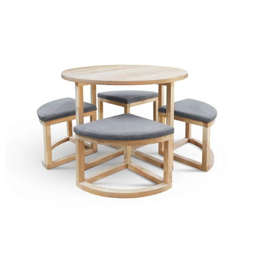 Maxima House Mirage-R Wood Dining Set - Bed & Sofa Hub