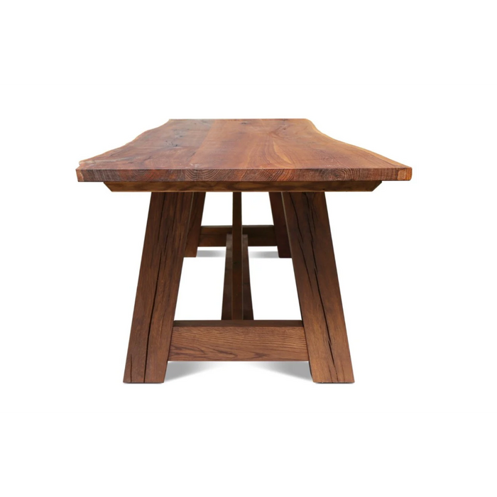 Maxima House Bomme 1812 Oak Wood Dining Table - Bed & Sofa Hub